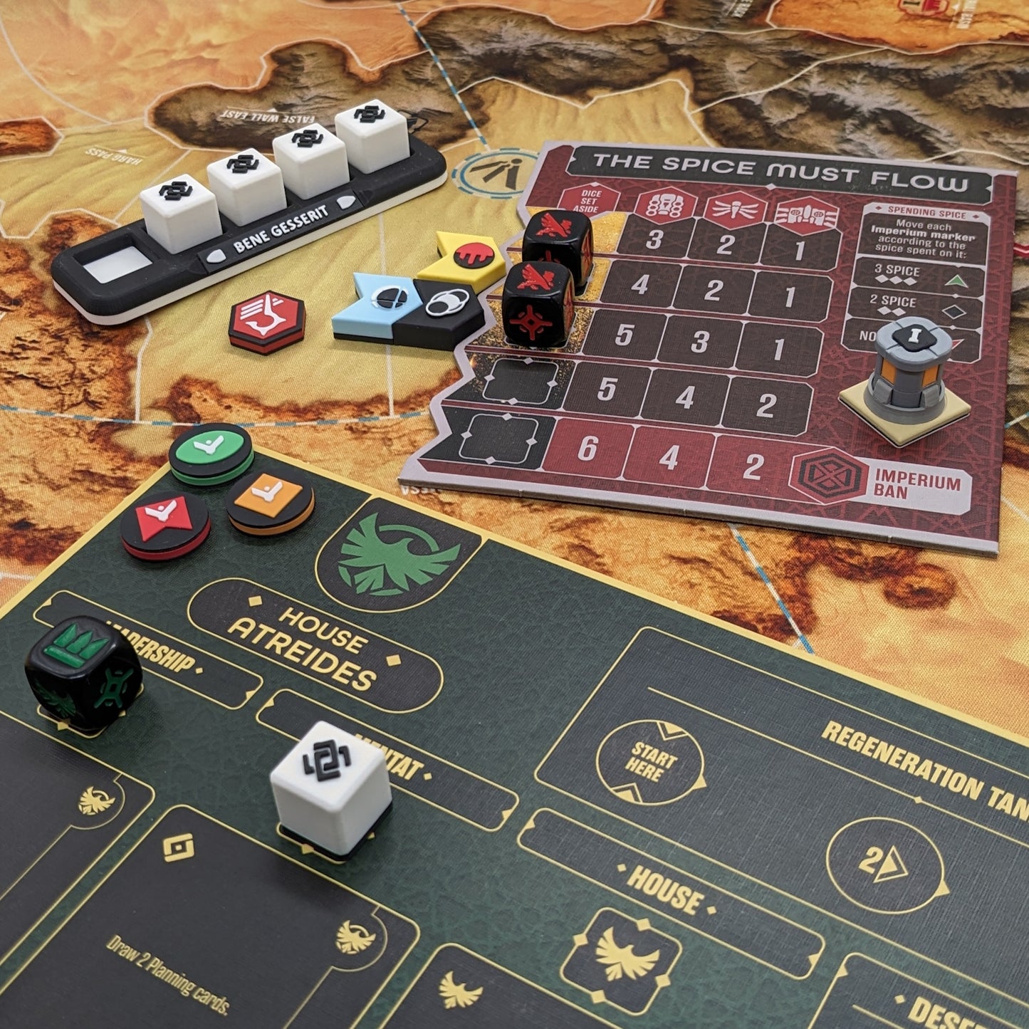 Dune: War for Arrakis - Deluxe Token Set