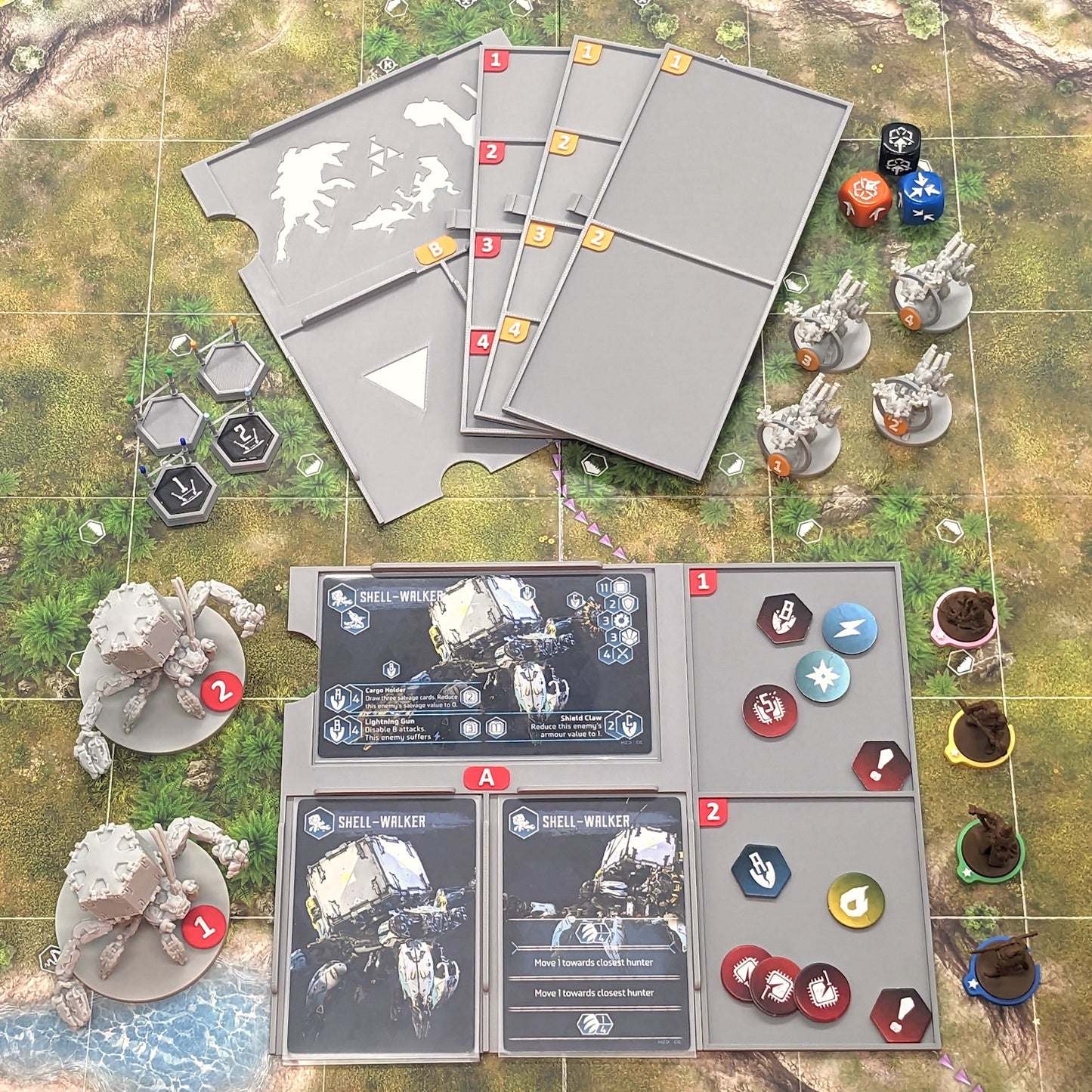 Horizon Zero Dawn: The Board Game - Machine Tracker